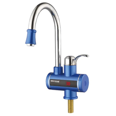 Проточный кран-водонагреватель Mixxus Electra 2400E Blue (с индик. темп.) (MI2747) Проточный кран-водонагреватель Mixxus Electra 2400E Blue (с индик. темп.) (MI2747)